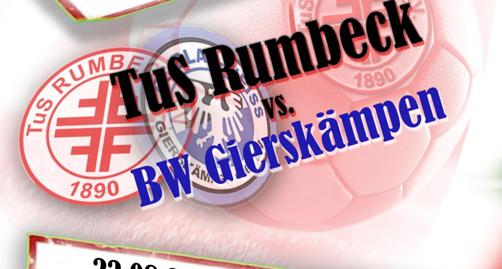 DerbyZeit im Windfirkel - Rumbeck empfängt BW Gierskämpen