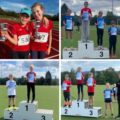 Leichtathleten kehren erfolgreich vom Herbstmeeting zurück