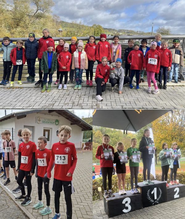 11 mal auf das Podium beim Oeventroper Straßenlauf