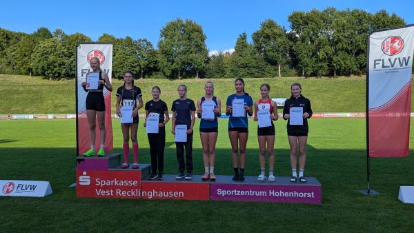 TuS Rumbeck feiert 2 Einzel- und 2 Staffeltitel bei FLVW U14 Meisterschaften