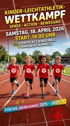 Kinderleichtathletik beim TuS Rumbeck: Mitmachen, Spaß haben, Team erleben!