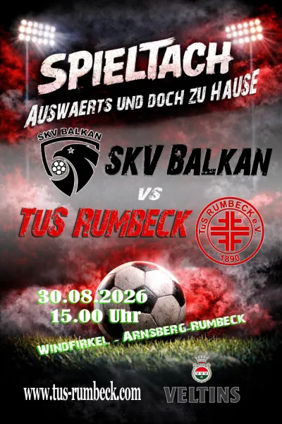 Saisonstart in der Kreisliga B, TuS Rumbeck zu Gast beim SKV Balkan im Windfirkel