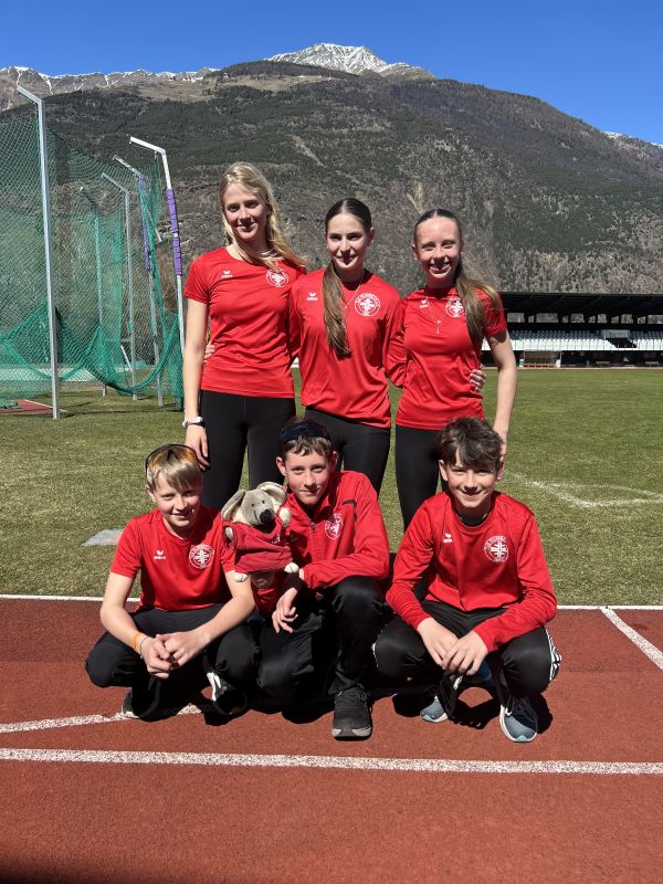 TuS Athlet*innen im Trainingslager in Südtirol