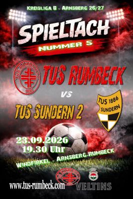 TuS Sundern 2 zu Gast im Windfirkel, Rumbeck will keine Flecken auf der Weste