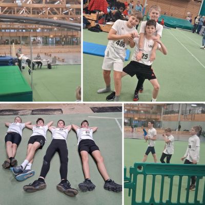 Vielversprechende Hallenwettk&auml;mpfe der Leichtathlet*innen des TuS Rumbeck