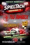 TuS Sundern 2 zu Gast im Windfirkel, Rumbeck will keine Flecken auf der Weste