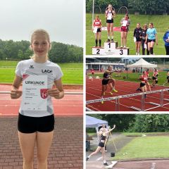 Hannah Lahrmann gewinnt FLVW Titel im Blockwettkampf