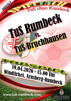 Spitzenspiel im Windfirkel: TuS Rumbeck empfängt TuS Bruchhausen