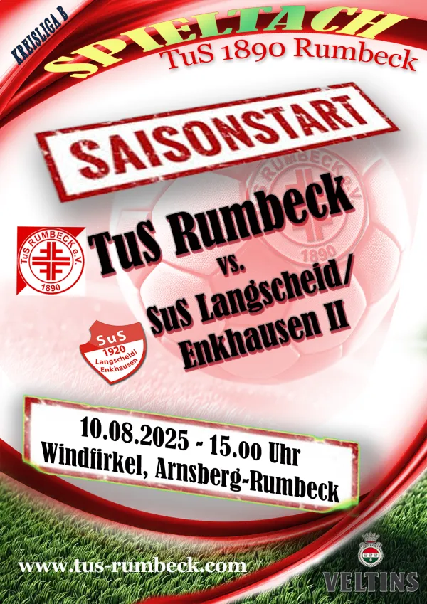 TuS Rumbeck startet in die neue Saison - Landscheids Reserve kommt