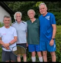 Tennis Herren Ü65 des TuS Rumbeck werden Zweiter